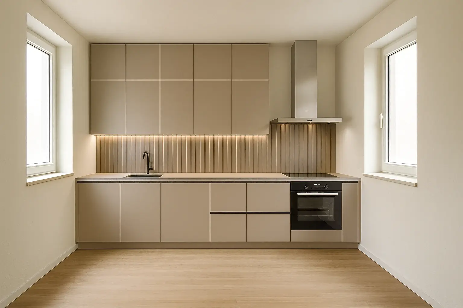 Kitchen After Renovation - Modern Modular Kitchen Redesign